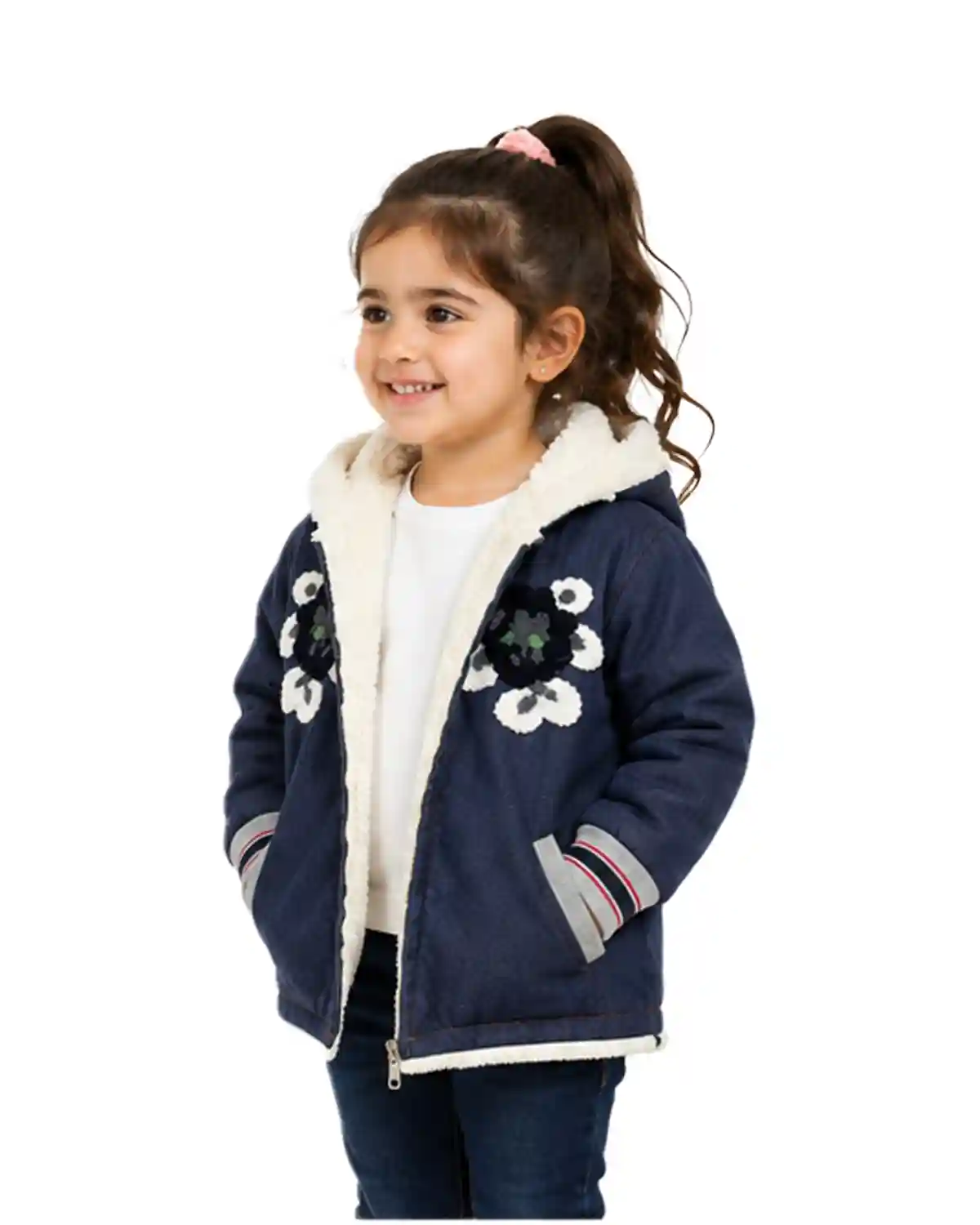 شنل-بچگانه-طرح-لی-داخل-خز-سه-رخ-راست